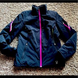 Spyder Black Ski Snow Jacket Pink 8
